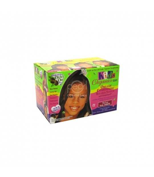 Système Défrisant Revitalisant Kids Organics De Africa's Best - Sans Soude, Pour Adolescents