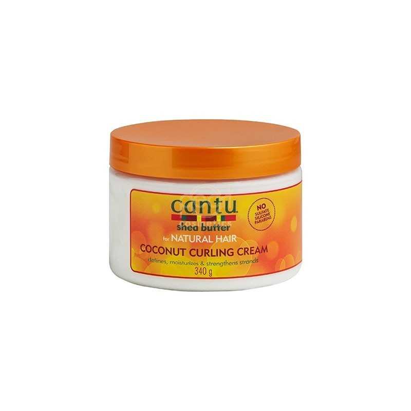 CANTU CARE SHEA BUTTER FOR NATURAL HAIR COCONUT CURLING CREAM 340 G