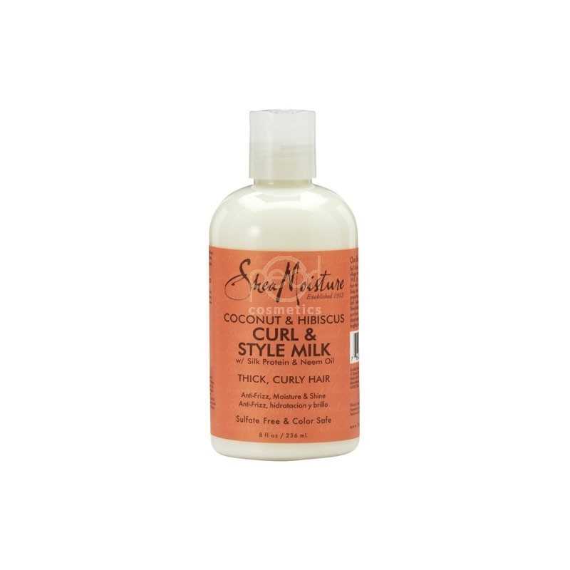 SHEA MOISTURE CURL & STYLE MILK WITH COCONUT & HIBISCUS 236 ML