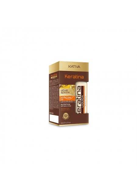 KATIVA KERATINA LIQUID KERATIN NUTRITION SOFTNESS & SHINE 60 ML
